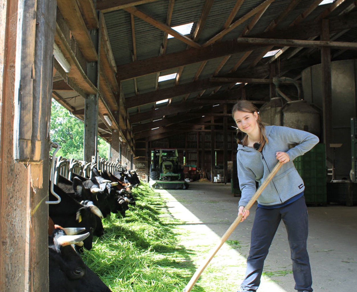 Inas Sommer auf dem Bauernhof